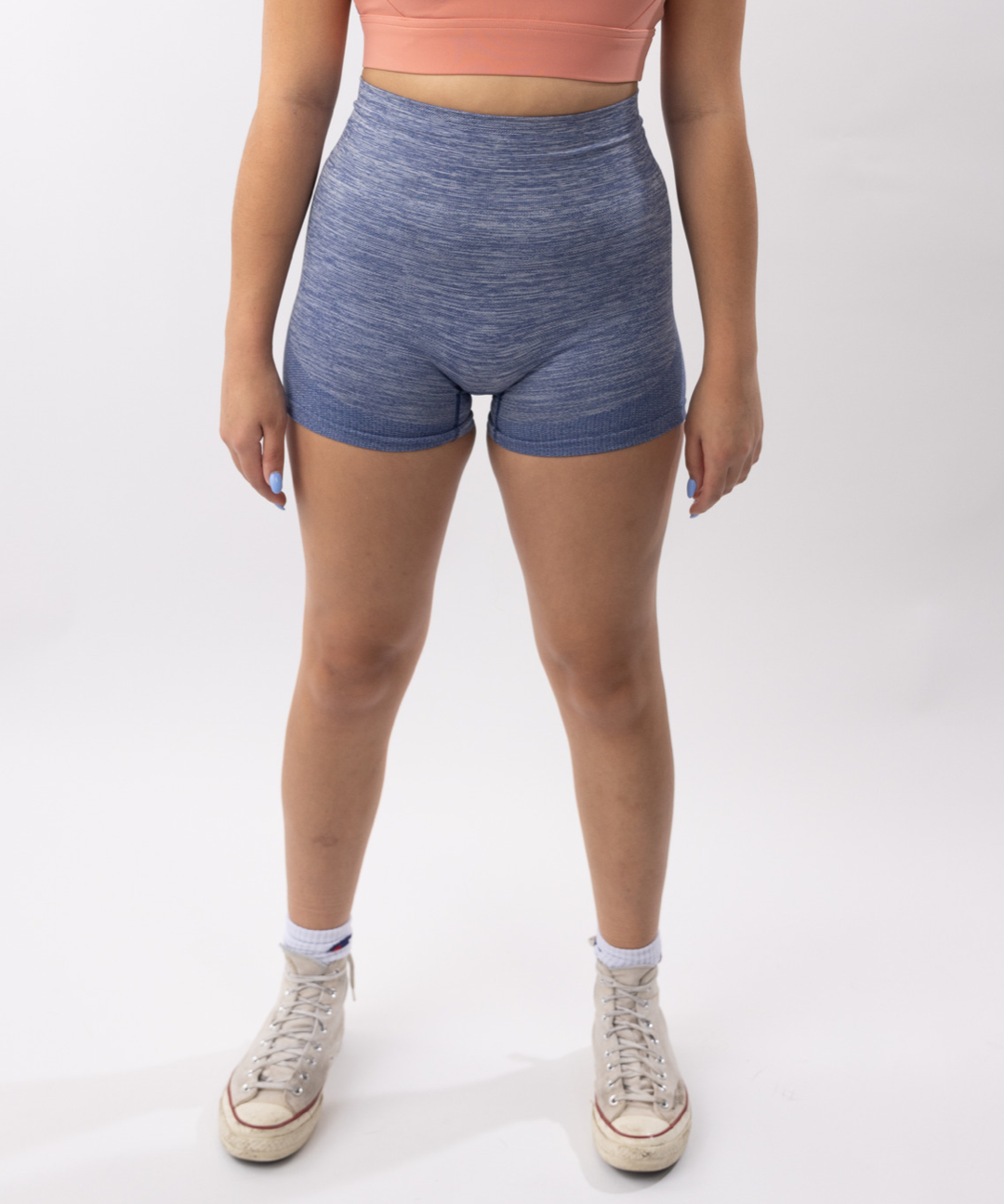 Athlicity High Waist Scrunch Shorts - 4” Inseam