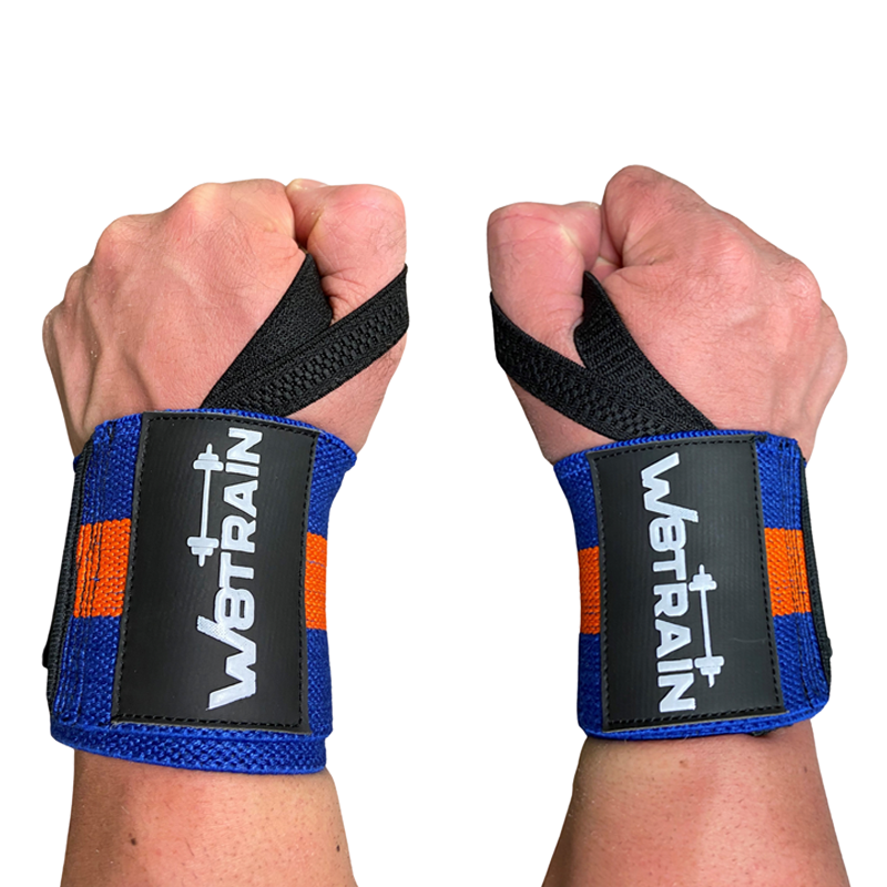 W8TRAIN PREMIUM WRIST WRAPS SUPPORT YOUR BENCH PRESS AND CURLS