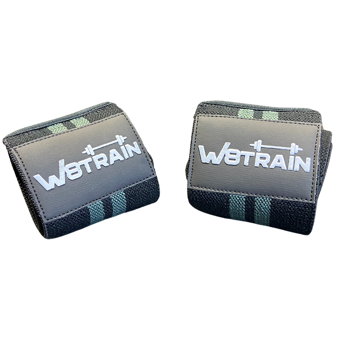 W8TRAIN PREMIUM WRIST WRAPS SUPPORT YOUR BENCH PRESS AND CURLS